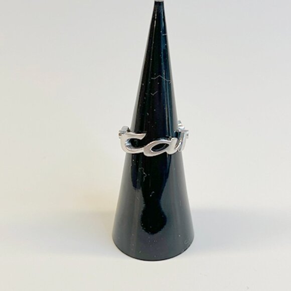 RARE Cartier Signature 18K WG Ring - Picture 1 of 10